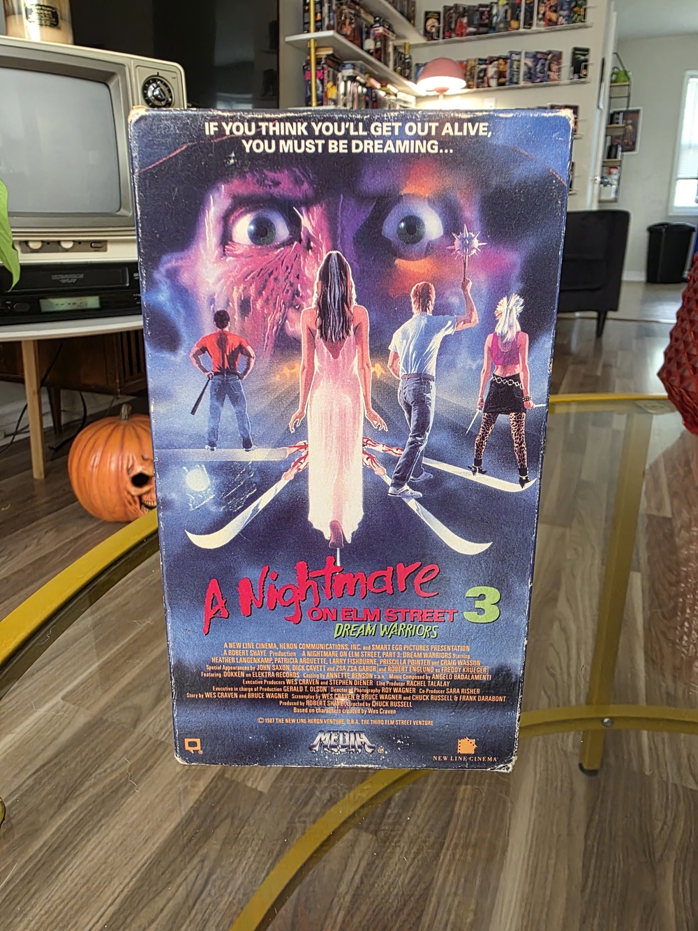 A Nightmare on Elm Street 3: Dream Warriors VHS Style MEDIA RELEASE